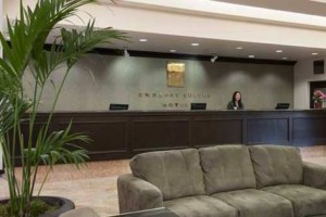 Embassy Suites Hotel Seattle Tacoma Airport front desk